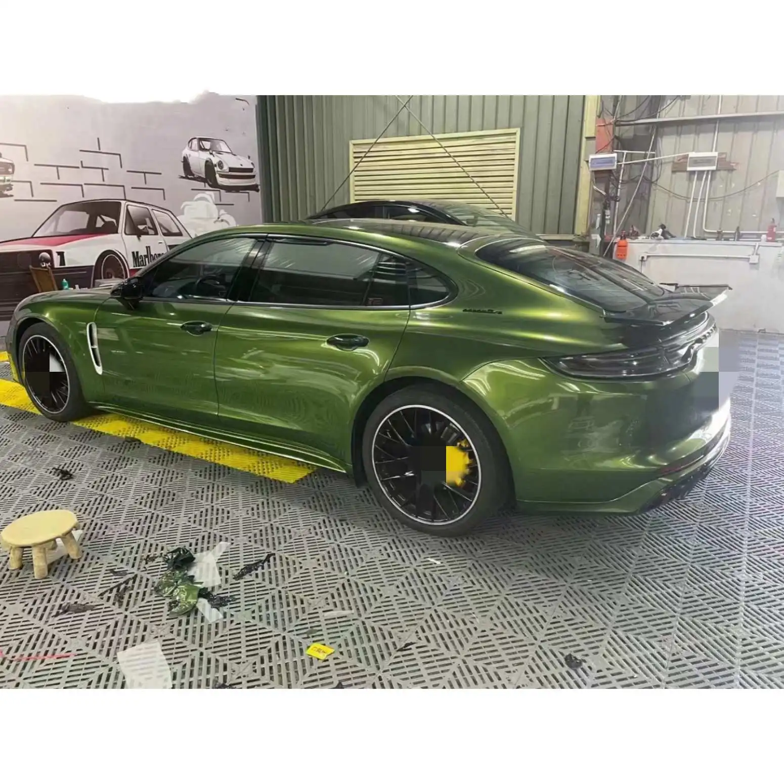 Автомобильная пленка для окраски кузова самоклеящаяся наклейка защиты автомобиля fulm