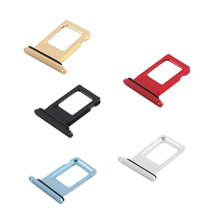 Wholesale Original Sim Slot For iPhone Dual Sim 7 8 11 12 13 Plus Pro Max,Mobile Parts Phone Spare For iPhone 12Pro Max Sim Tray