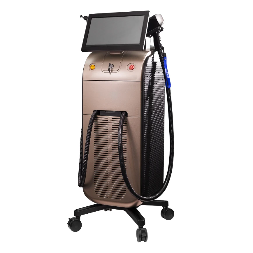 755 808 940 1064nm 4 волны Новейший эксклюзивный дизайн диодный лазер высокого качества депиляция эпиляции титановая машина