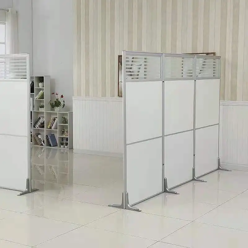 Room partition wall divider movable office wall screen wooden designs decorative panel foldable conference iron dividers hall