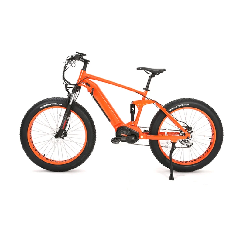 26x4.0 Inch Fat Tire Electric Bike Light Weight Mountain Electric Bicycle Urban City Ebike For Adults 7 Speed