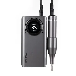 Factory Price Portable Rechargeable Nail Drill Machine 35000RPM Manicure Machine Bits Nail Art Tools Set Electric Nail drill