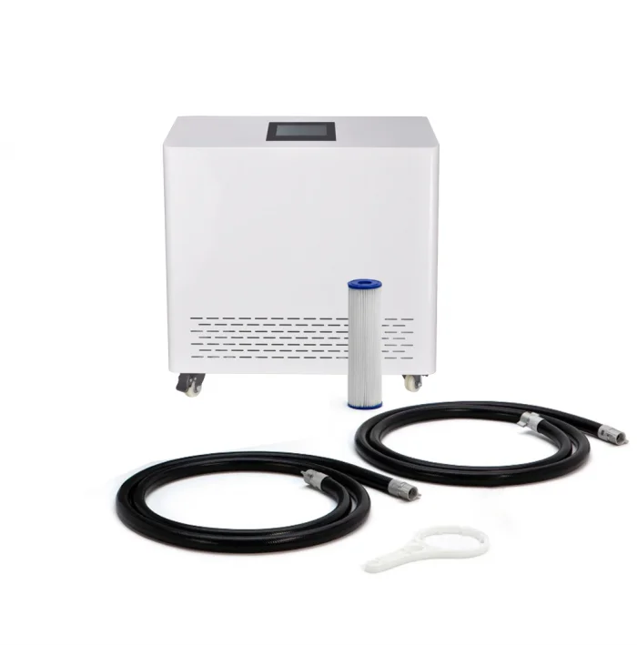 Fitness/sport Recovery Pro Combination 6P Inflatable Ice Therapy Barrel For Adults With Cold Plunge Chiller