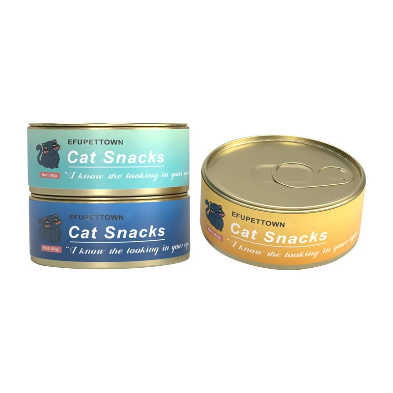 Oem Fresh Materials High Nutrition Tuna And fish Flavor Canned Cat Food Wet Cat Food