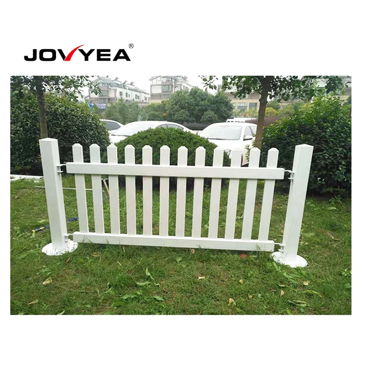 Unique Design Hot Sale Casual Outdoor White Pvc Portable Garden Fence