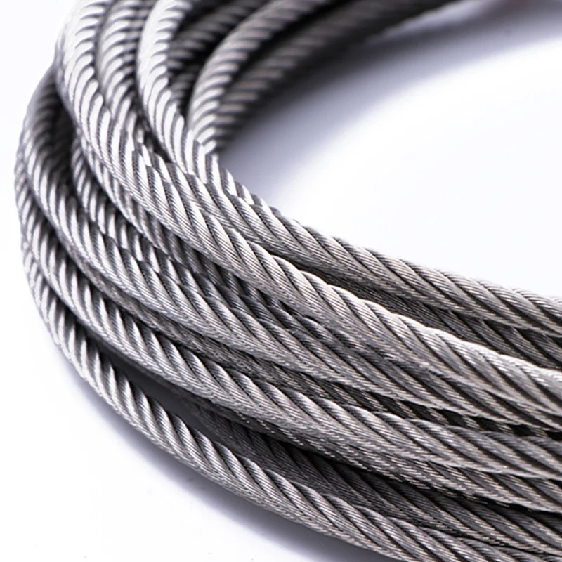 High Tension 316 wire rope stainless steel