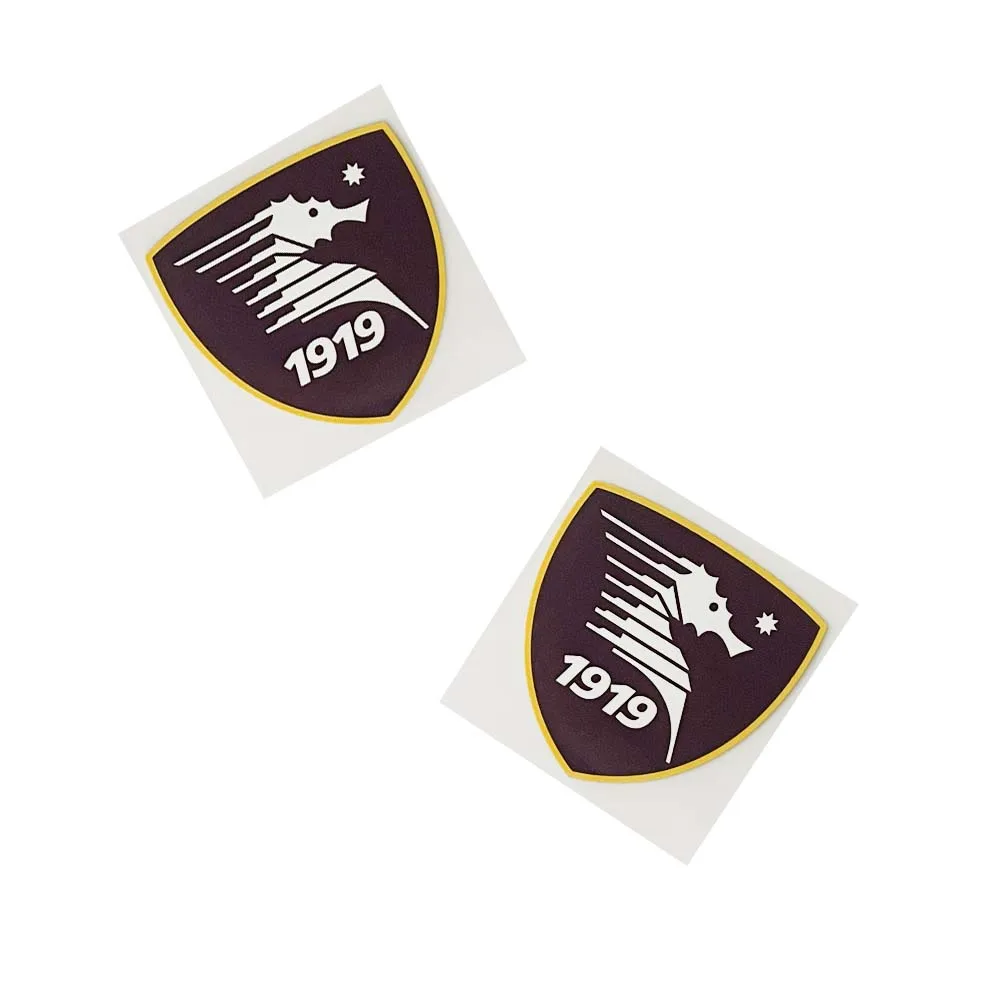 Heat transfer digital printing colorful pentagram pattern iron on neck clothes