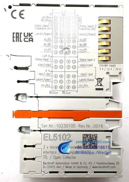 EL5102 EL 5102 EtherCAT-Klemme 2-kanal-encoder-интерфейс-неиспользованный OVP-_ 620663ac