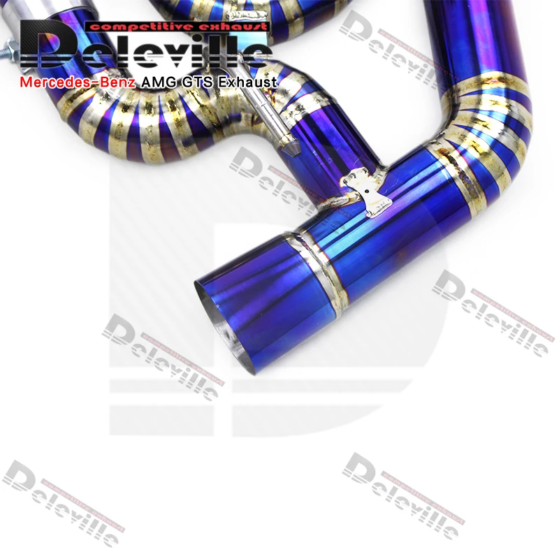 OEM Valve Muffler Exhaust Titanium For Mercedes-Benz AMG GTS/GT(C190) 4.0T 2014-2024 Performance Catback Car Exhaust System