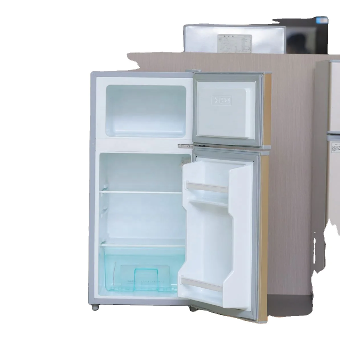 Hotel Suitable Double Door Fridges Compact Refrigerator BCD-98B