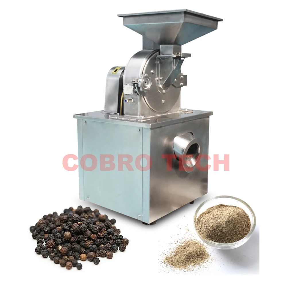 Cumin chili flakes turmeric spices powder herb pulverizer machine pin mill