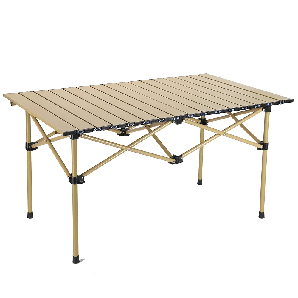 Lightweight Portable Outdoor Roll Up Picnic Tables with Carry bag Folding BBQ Table  Camping Table for Outdoor Adventure