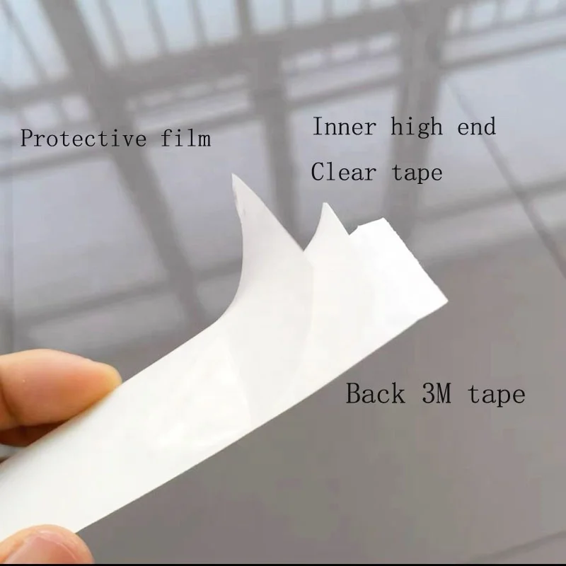 Wholesale new professional high end 110*38mm Transparent Clear finger skateboard Fingerboard tape