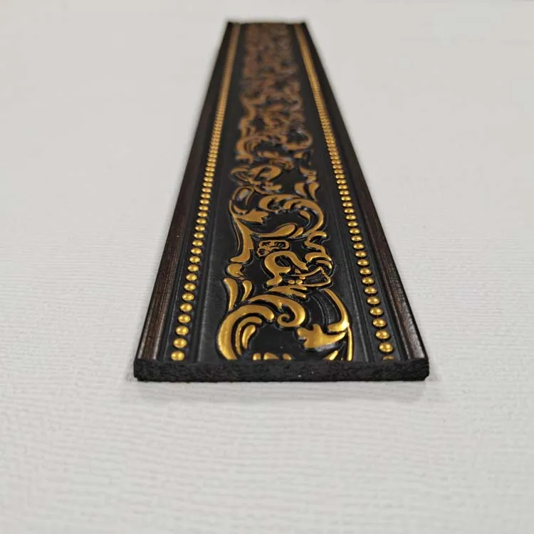 Waterproof baseboard corner waist line sticker wallpaper border home decorations