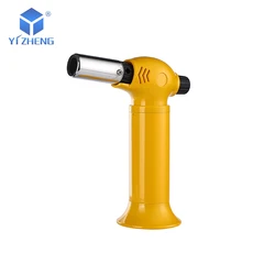 Stocked metal gas kitchen welding torch,cooking micro gas torch