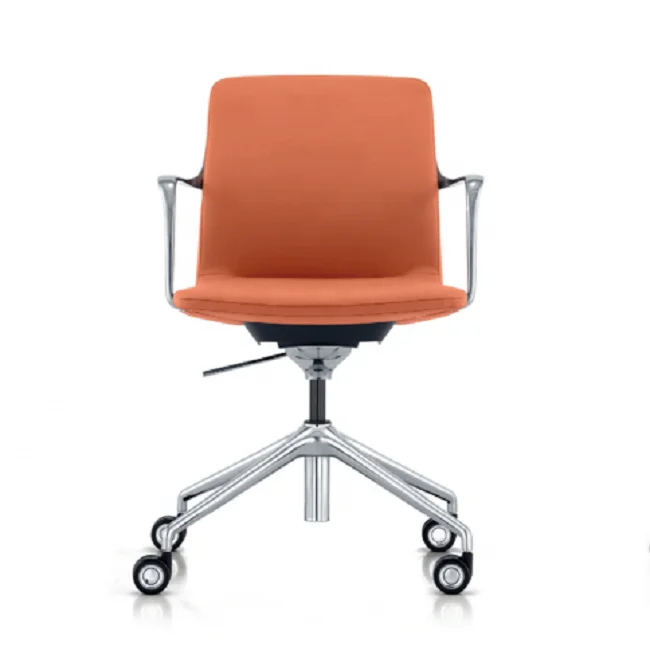 2022 New Design PU Leather Office Furniture Ergonomic Executive Chair Swivel Seat For Office Conference