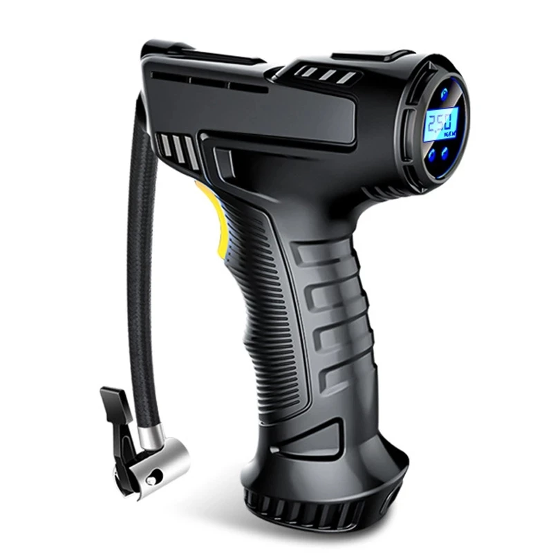 Customized Inflator 20v Battery 150psi Car Bike Air Compressor Pump Digital Portable Tyre Cordless Inflator