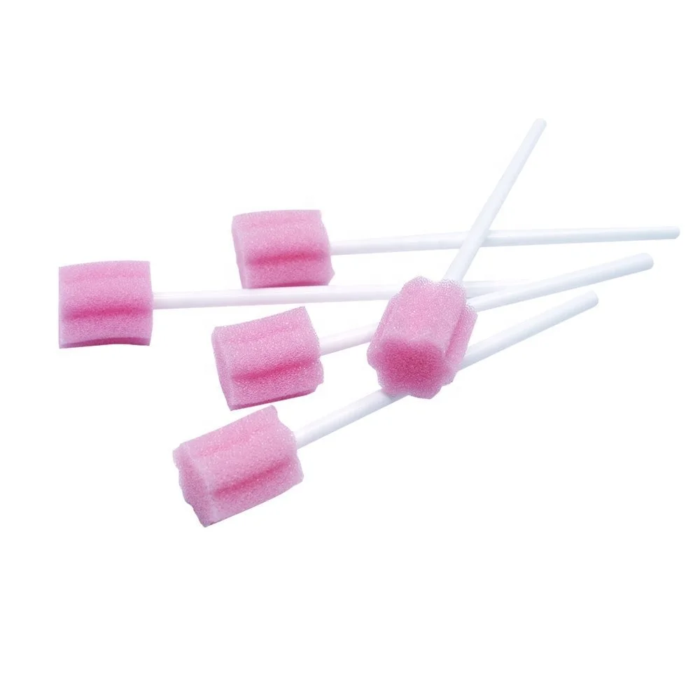 Disposable Toothbrush Sponge Dental Care Stick Mouth Cleaning brush