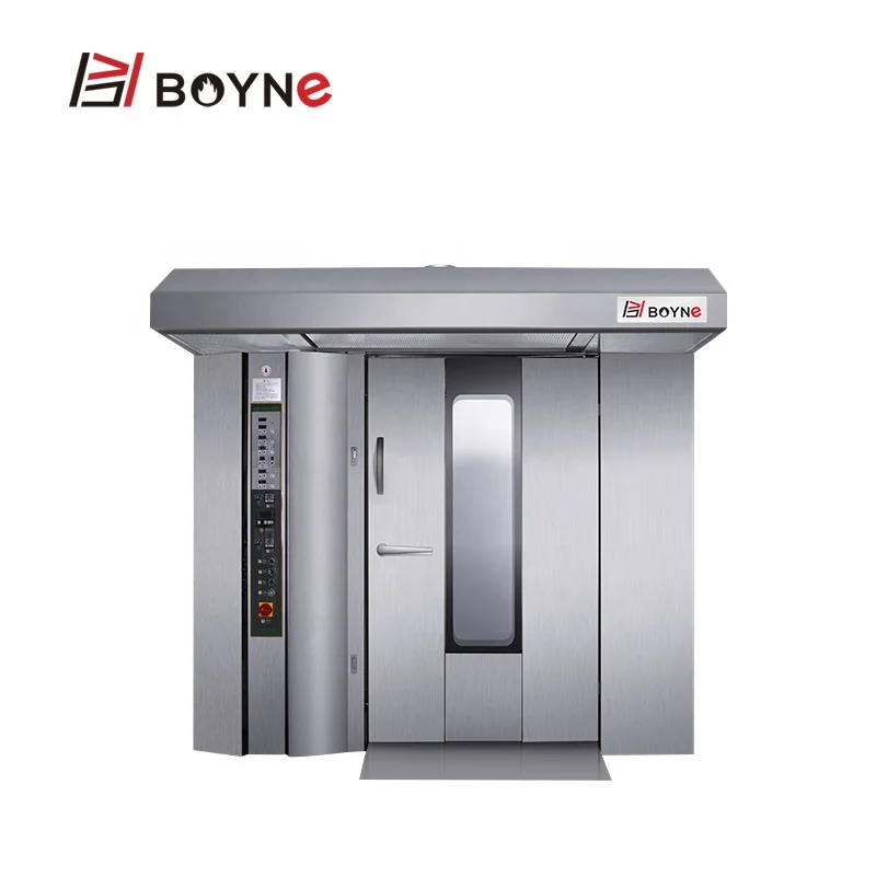 Промышленная печь для выпечки из нержавеющей стали с 64 лотками