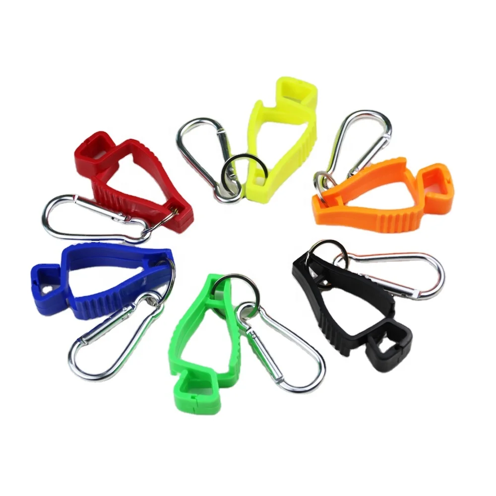 Индивидуальный Логотип AT-1, рабочая вешалка для перчаток, безопасный пластиковый держатель с зажимом для перчаток, Самозащита