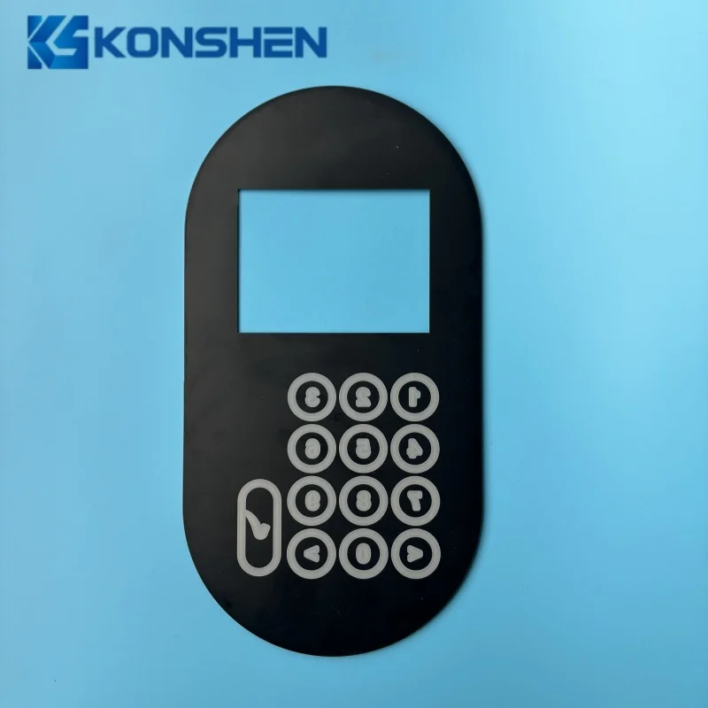Custom 2mm Silkscreen Tempered Glass Combination Lock Touch Screen Switch Glass Panel For Smart Home