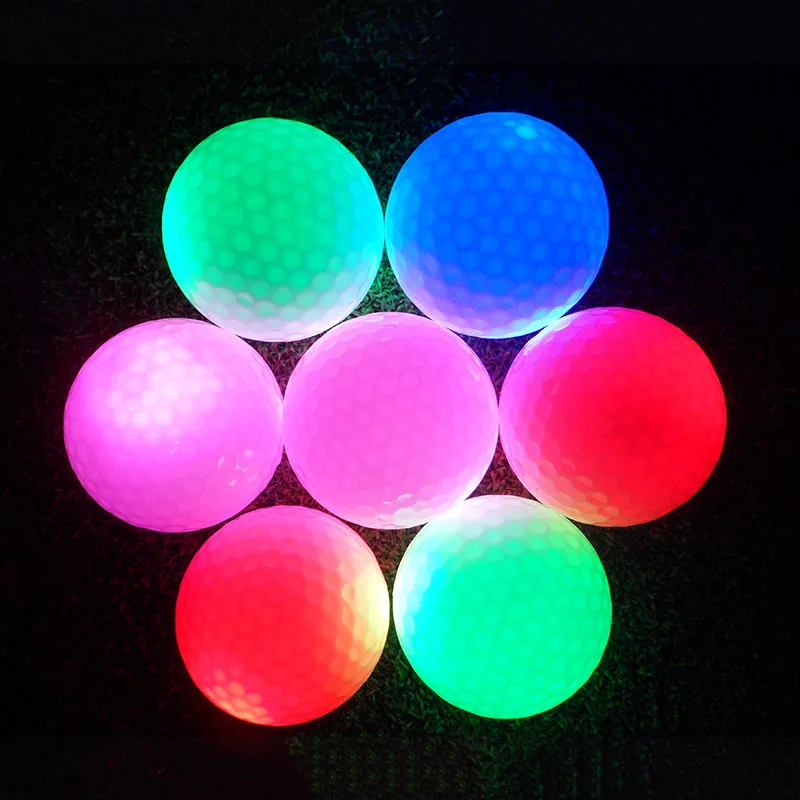 OEM LED electronic golf ball light-up flashing glow golf ball