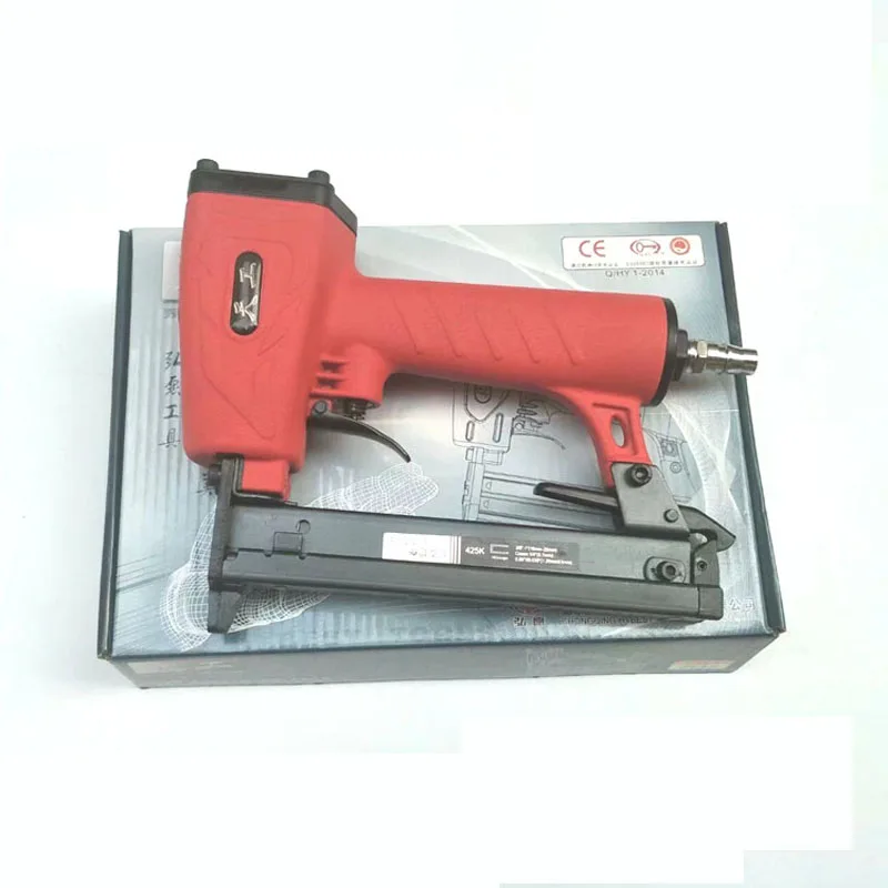 Tian Gong 425 K Nail Gun Pneumatic Nail Gun Woodworking Iron Rattan Special Aluminum Alloy U-shaped Furniture Air Stapler Tools