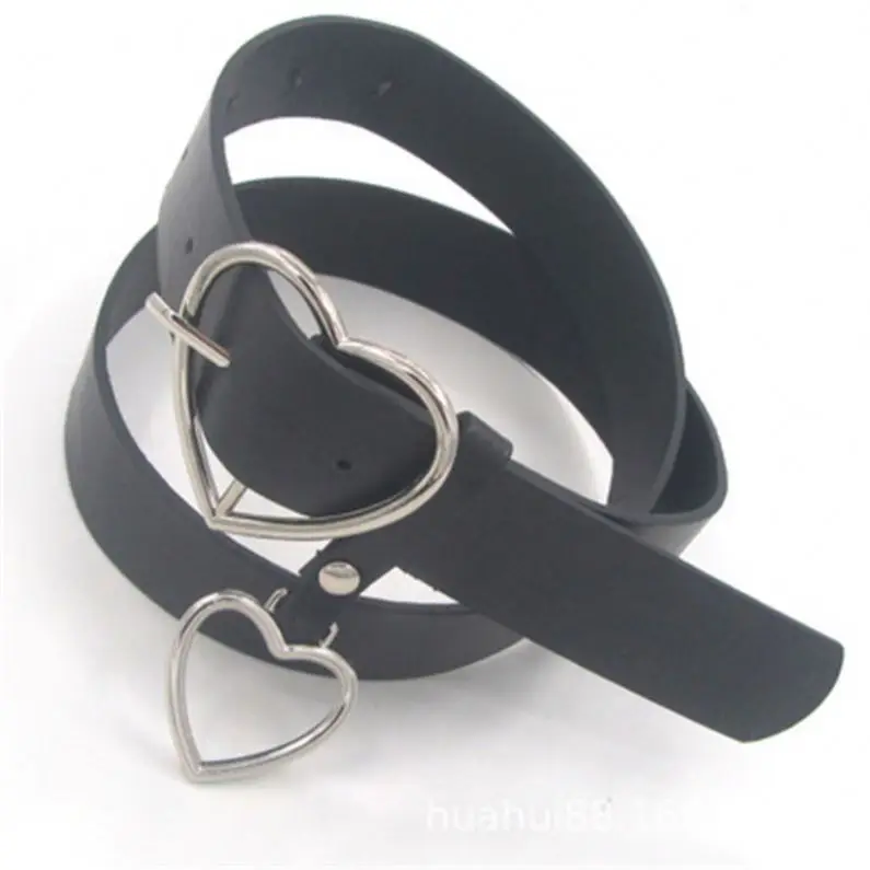  New fashion heart-shaped alloy belt ladies lovely buckle