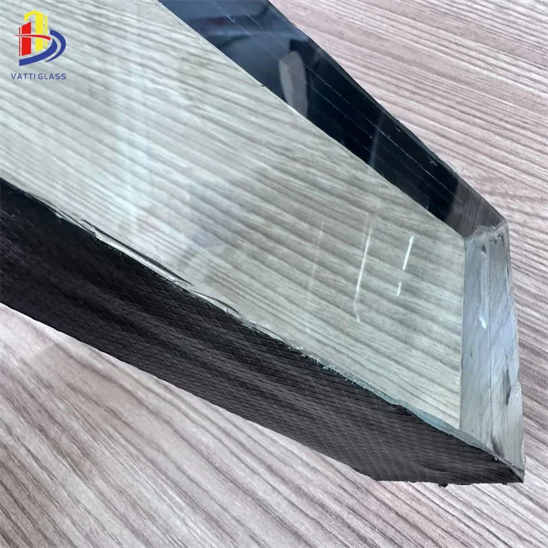 43mm B6 NIJ III level Armored Bullet Proof Glass Laminated Safety Bulletproof Glass For Armored Vehicle
