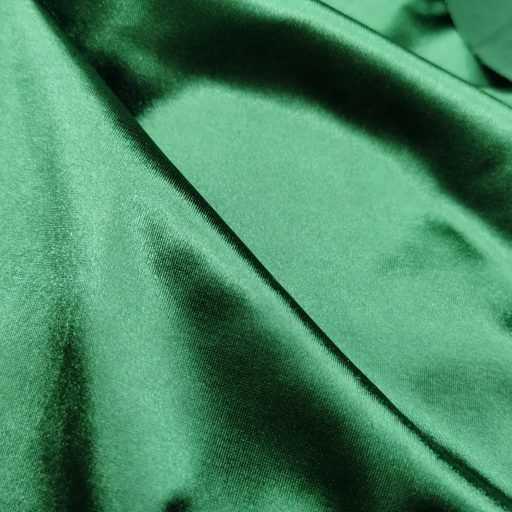 4 way stretch knitted fabric spandex satin fabric for skims