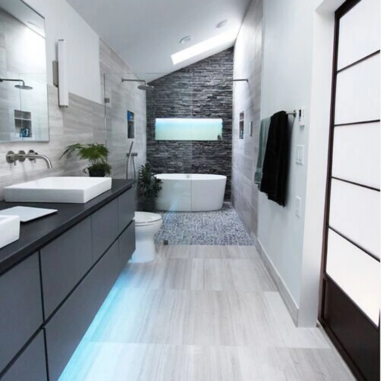 Double sink bathroom vanity, bathroom lacquer vanity cabinet, bathroom floor board Australian standard