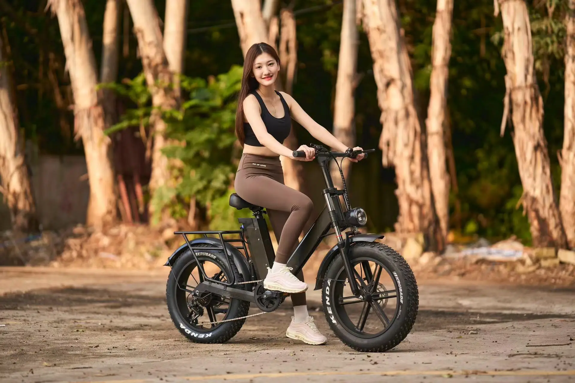 fat bike 20 Inch 48V 750W ebike Fat Tire Electric Mountain Bike fat bike Electric bicycle