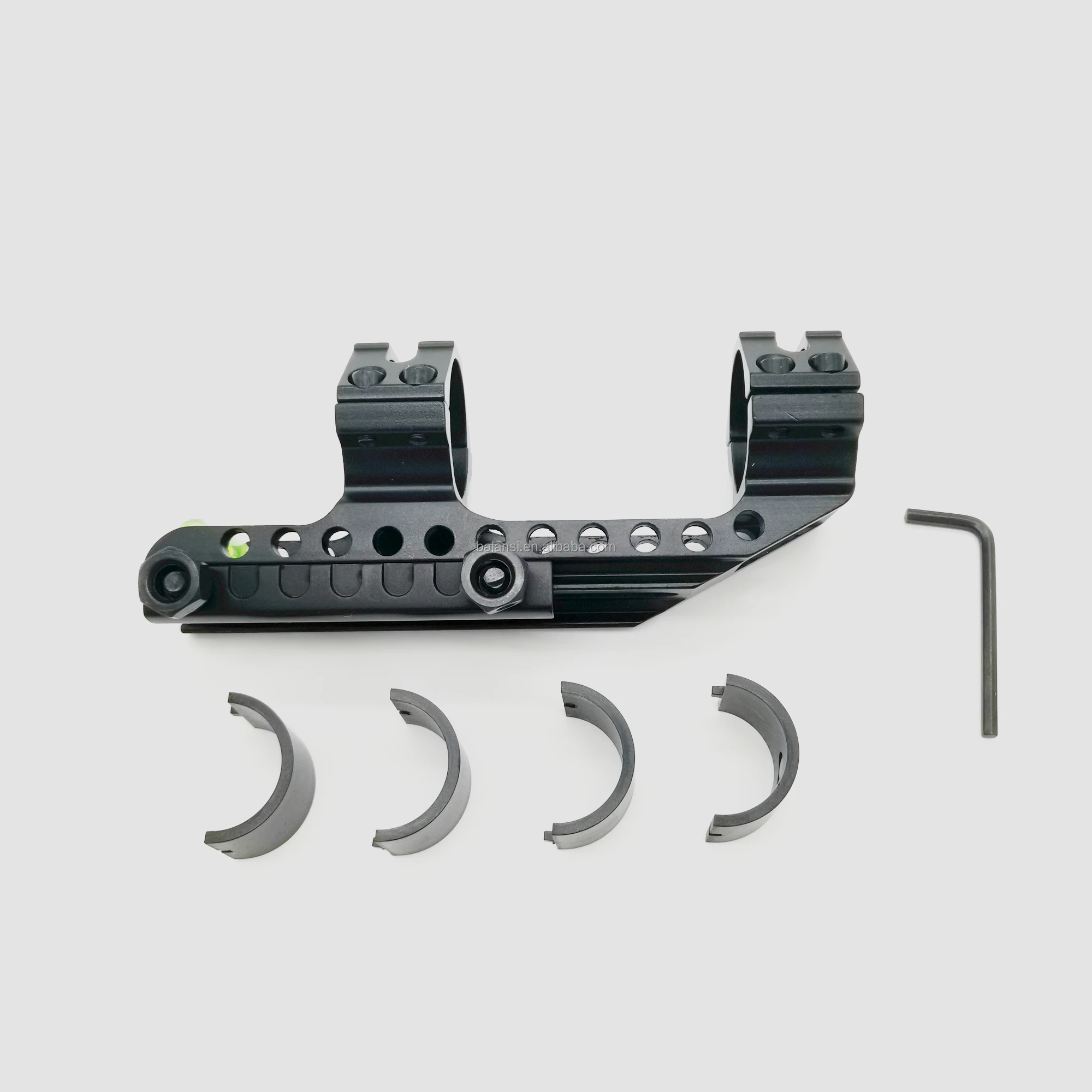 30mm/25.4mm Dual Ring Cantilever Scope Mount with Bubble Level