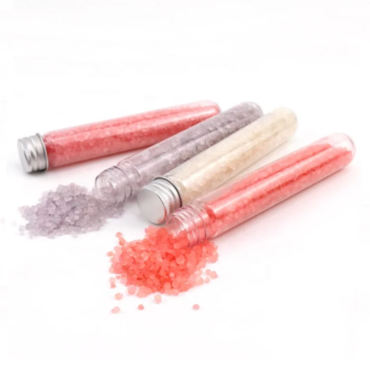 Custom Spa Salt Relax Body Care Epson spa lavender bath salt containers glass