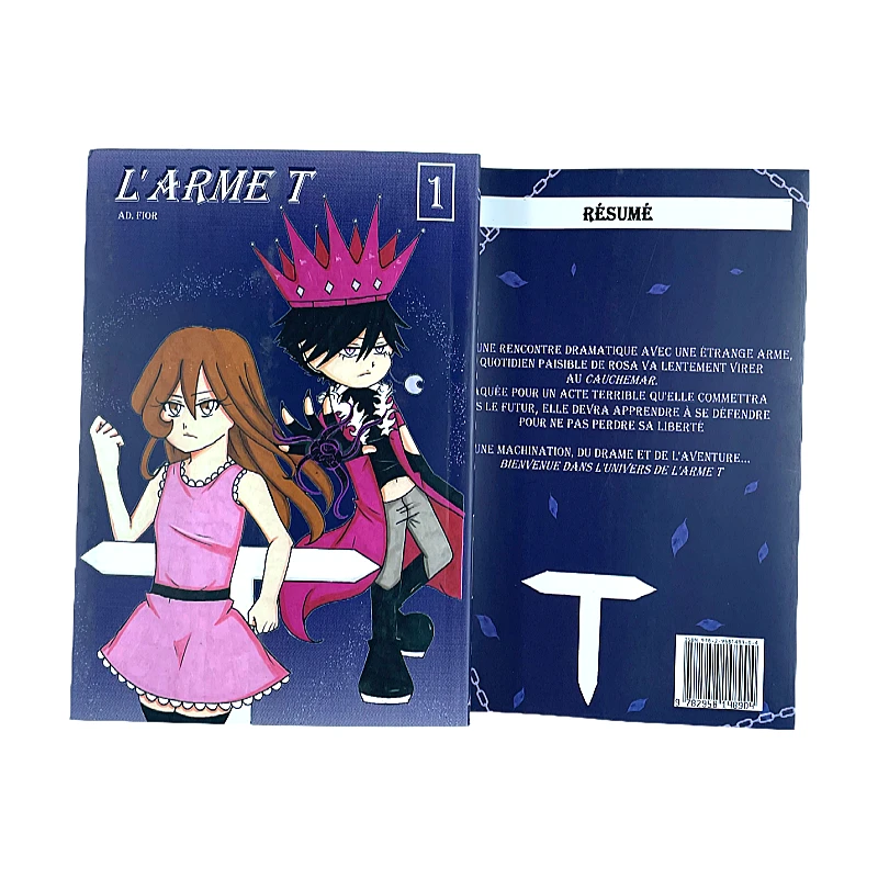 High Quality Comic Book Manga Book Print for Teenagers Paper & Paperboard,paper & Paperboard Soft Cover CYMK and Pantone CN;FUJ