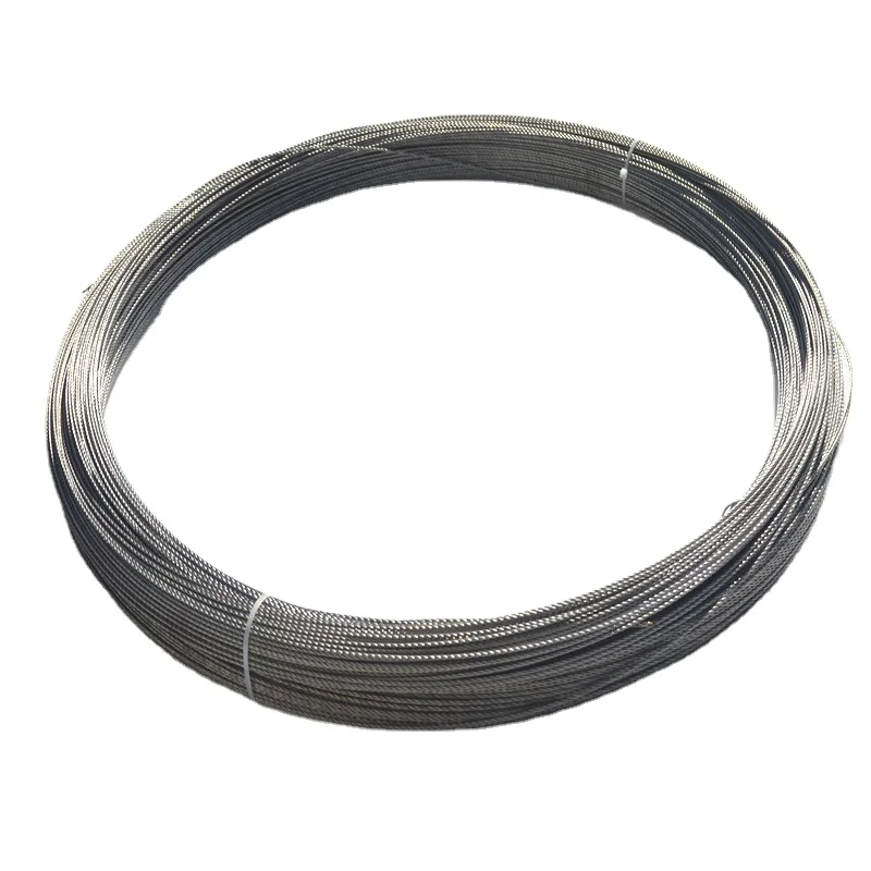 New type attractive price filament coil wire black and silver tungsten wire 0008mm/tungsten stranded twisted wire
