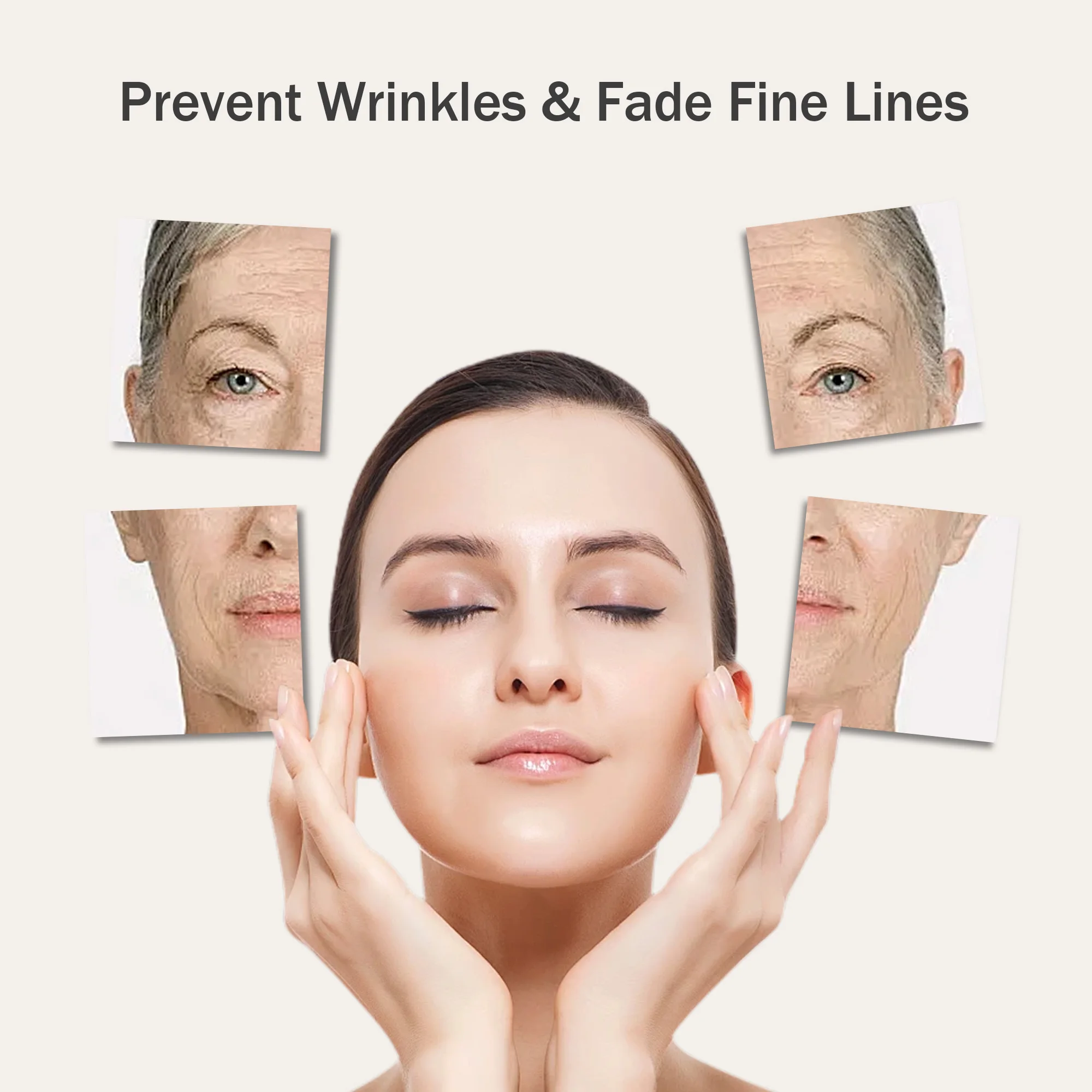 Medical Grade Silicone Facial Patches For Skin Smooth Eyelash Extension No Adhesive with Metal Plastic Eye Cream Applicators