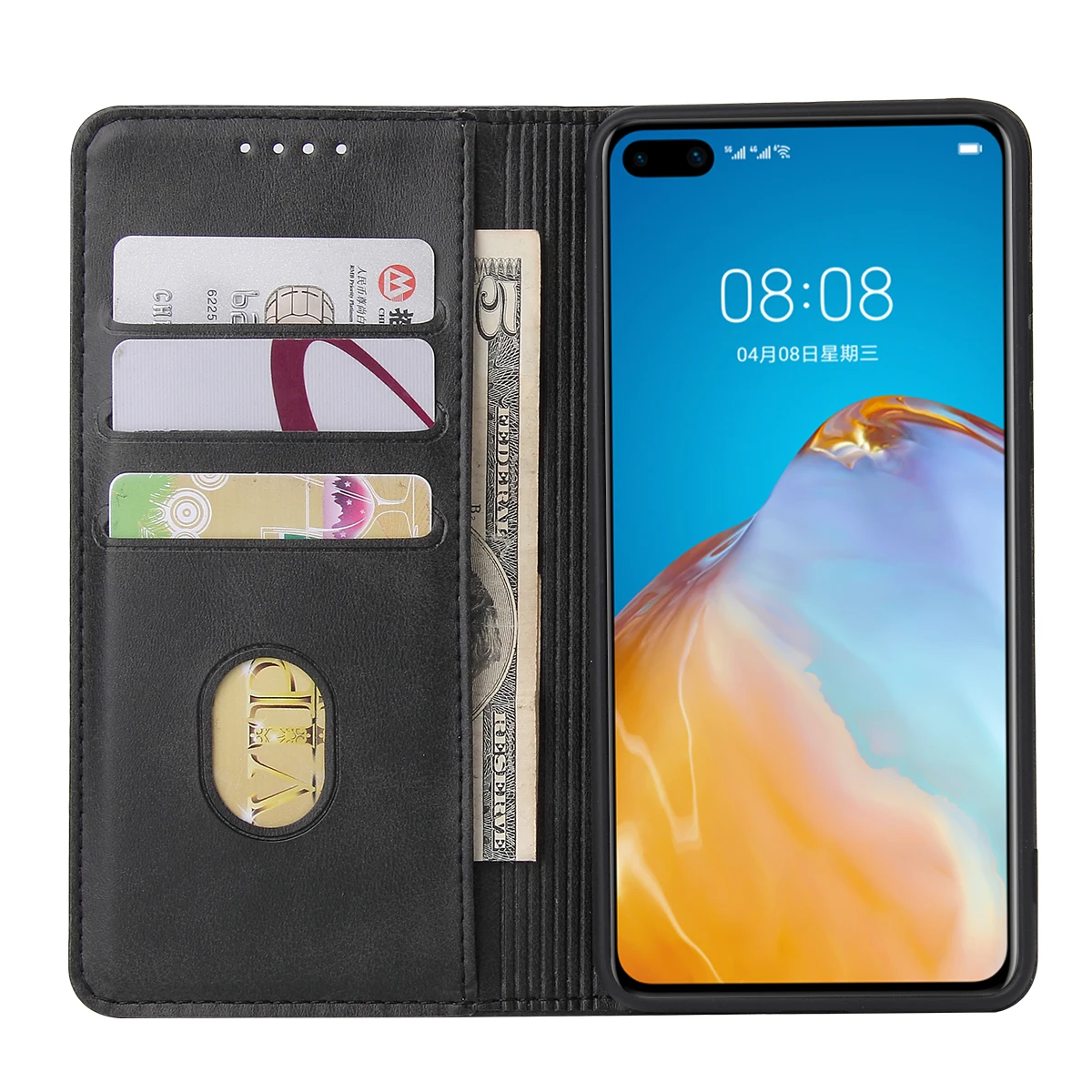 Магнитный кожаный чехол-кошелек с откидной крышкой для Huawei P40 NOVA6 SE Nova 7i Lite P Smart + 2019 Honor 10i 20i 20 Li чехол