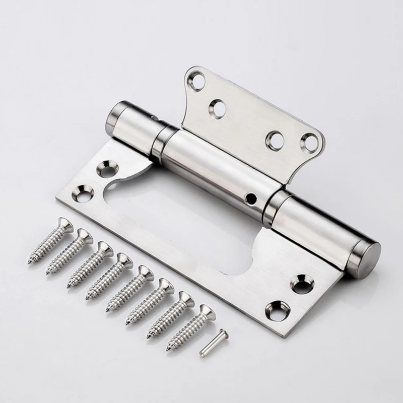 Non-mortise Double Ball Bearing sub-mother Flush Butterfly Bifold Door Hinges