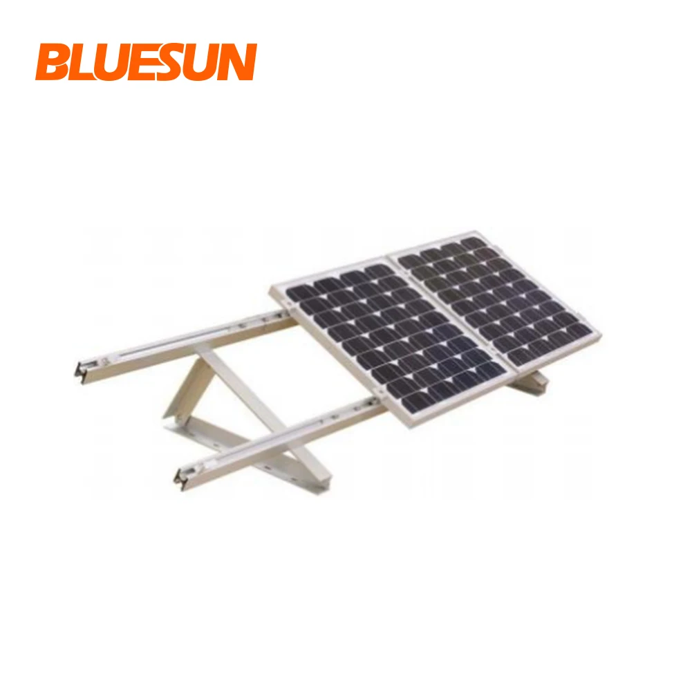 Customized Mounting Brackets Flat Roof Solar Panel Mounting System Triangle Solar Brackets Aluminium Mounting Structure