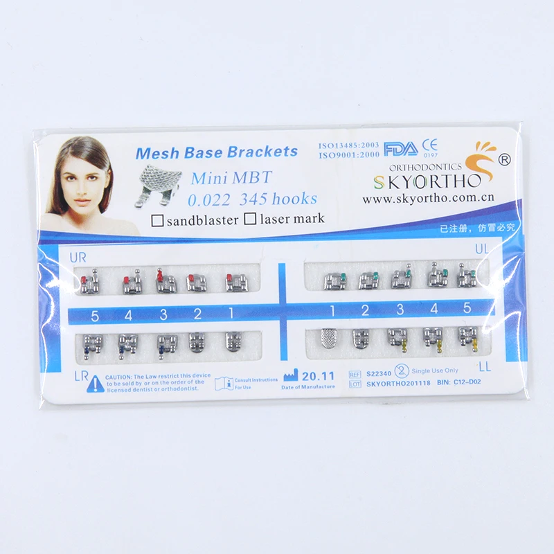 
Dental Products Orthodontic Braces Ortodoncia brackets 