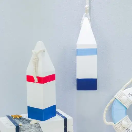 Creative Decorative Photography Set of Fishing Floating Fish Beacon Mediterranean Style Decoration