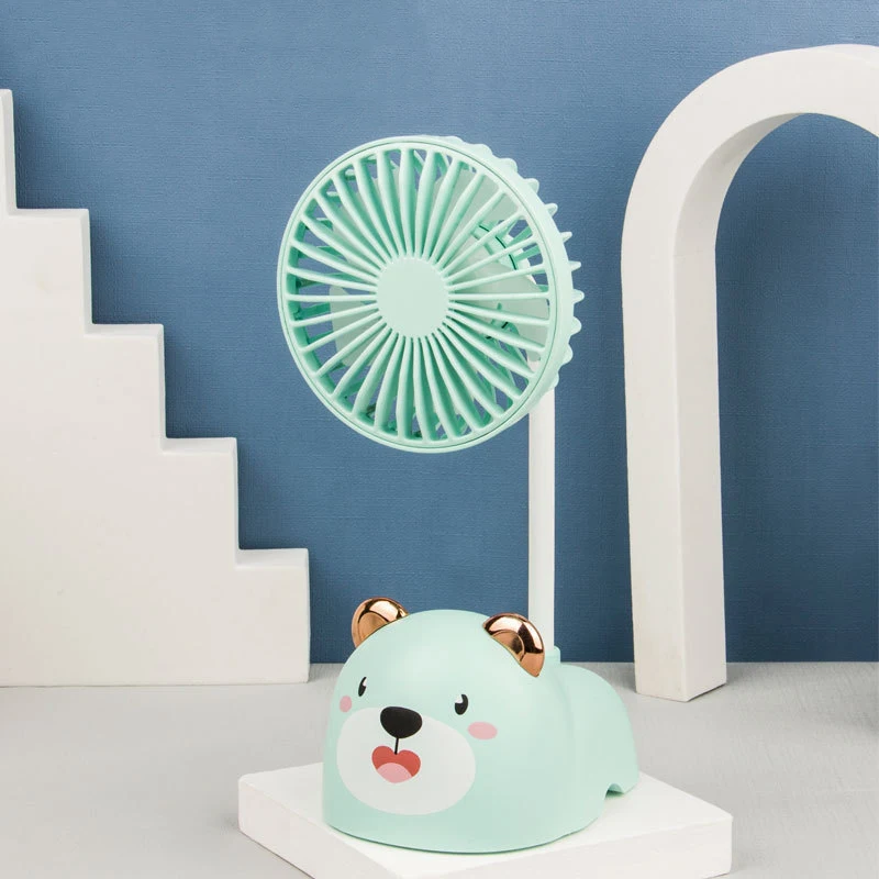 Small Electric Cooling Handheld Standing Usb Rechargeable Battery Portable Mini Fan