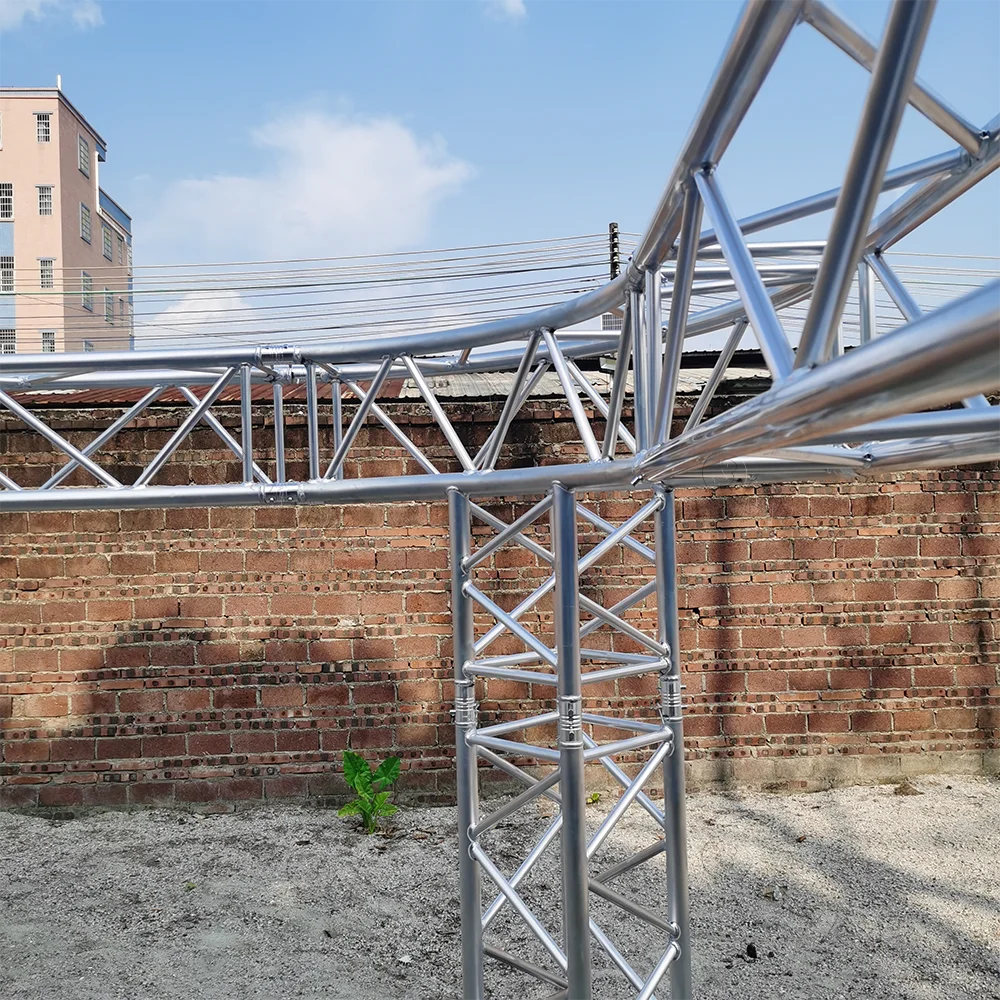 kkmark 5ft 6ft 8ft f34 f44 290mm outdoor activity event concern dj lighting stage floor roof truss aluminum system construction