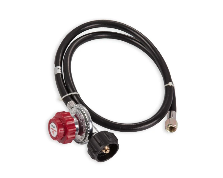 0-20psi POL Adjustable BBQ Parts LP Propane Gas Grill Regulator Hose Kit for Gas Cylinder