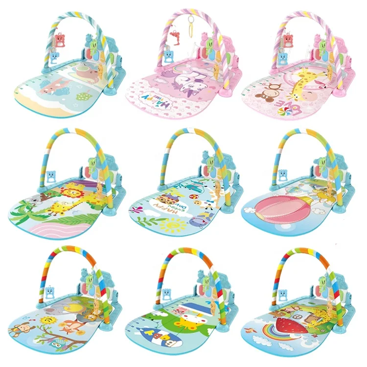 Konig Kids Music Piano Play Mat Gym Baby Toys 0-12 Months Baby Activity Mat jouer pour enfant Baby Playmats