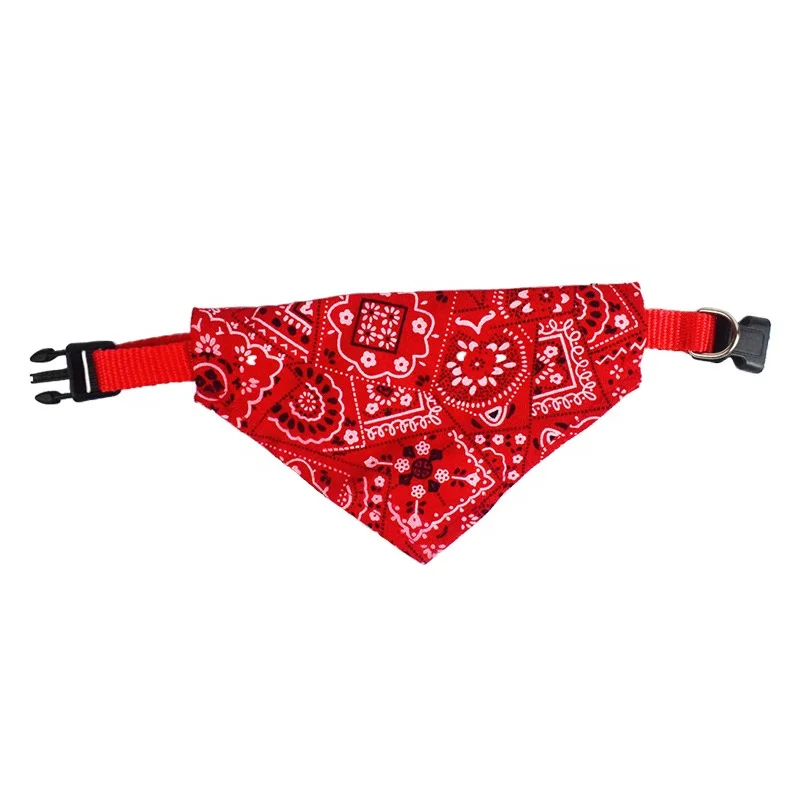 High Quality Adjustable Pet Dog Triangular Bandage Puppy Cat Scarf Bandana Collar Pet Dog Scarf for Pet