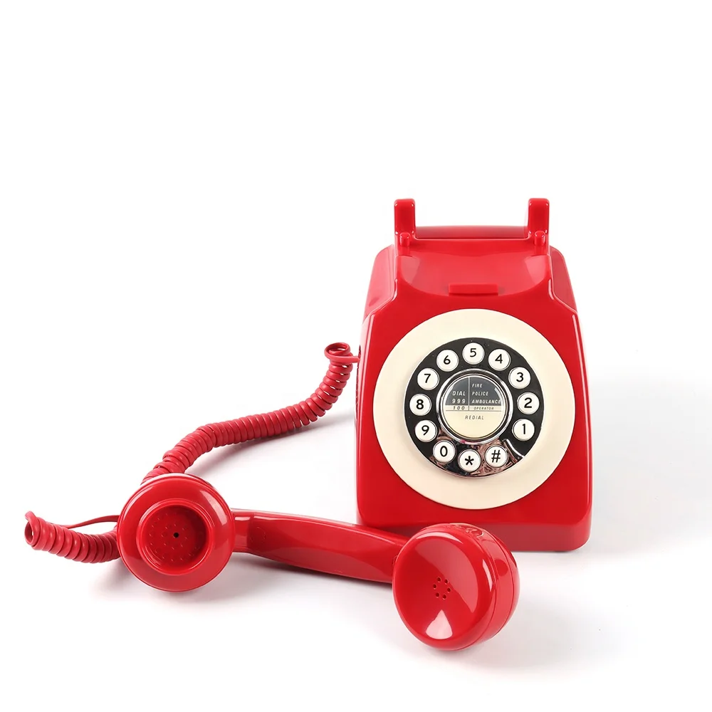 Mufeng Wedding Audio Guest Book Voice Message Recording Telephone Plug and Use for Photo Decoration Party Wedding Exhibition