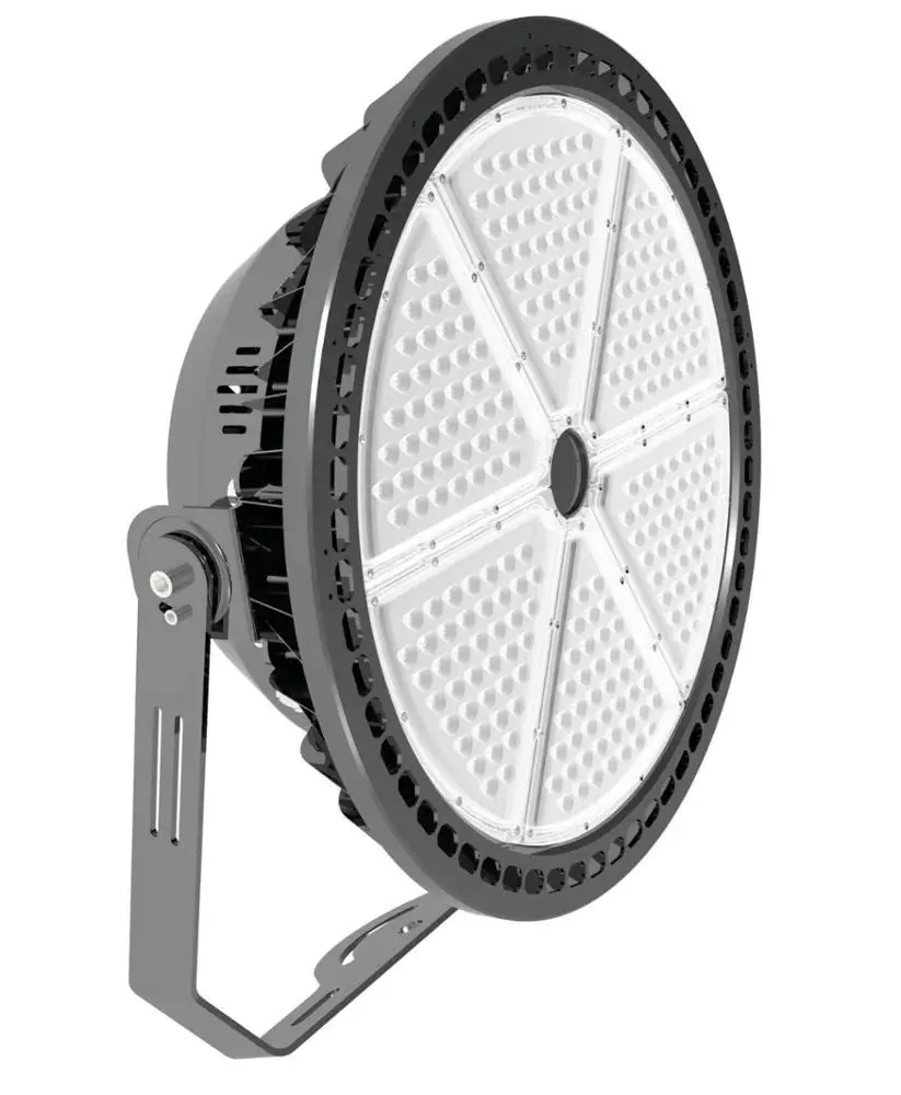 LED Stadium Light Best Quality 2nd Generation High Quality Outdoor High Reflector, Glass Cover Sports Stadiums 100000 IP65 50000