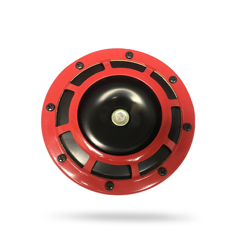 
2pcs 12V 115DB HeIIa Super Loud Compact Electric Blast Tone Car Air Horn Kit For Motorcycle and Car Universal 